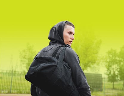 Praktische Lösung für beschäftigte Sportler