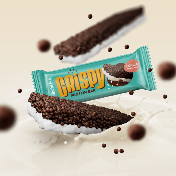 Crispy Protein Bar Proteinriegel - 40 g Kakao