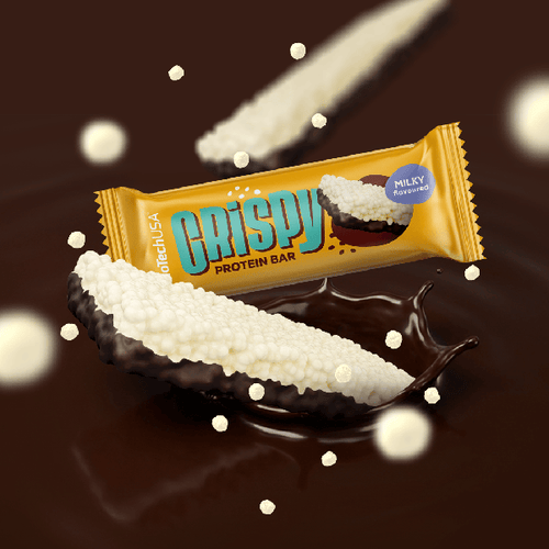 Crispy Protein Bar Proteinriegel - 40 g Milch