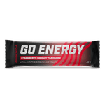 ENERGIE-RIEGEL MIT L-CARNITIN, CHROM, VITAMINEN UND FRUCHTGELEE.