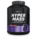 Hyper Mass ist eine Weight Gainer der Extraklasse! Dieser Massezuwachs-Drink enthält mit Kohlenhydraten, Proteinen und Kreatin alles, was man zum Muskelaufbau und für ein kraftvolles Training braucht.