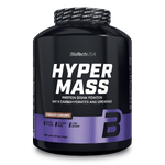 Hyper Mass ist eine Weight Gainer der Extraklasse! Dieser Massezuwachs-Drink enthält mit Kohlenhydraten, Proteinen und Kreatin alles, was man zum Muskelaufbau und für ein kraftvolles Training braucht.
