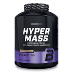 Hyper Mass ist eine Weight Gainer der Extraklasse! Dieser Massezuwachs-Drink enthält mit Kohlenhydraten, Proteinen und Kreatin alles, was man zum Muskelaufbau und für ein kraftvolles Training braucht.