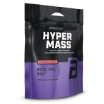 Hyper Mass ist eine Weight Gainer der Extraklasse! Dieser Massezuwachs-Drink enthält mit Kohlenhydraten, Proteinen und Kreatin alles, was man zum Muskelaufbau und für ein kraftvolles Training braucht.