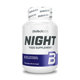 Nahrungsergänzungsmittel mit der Aminosäure L-Tryptophan, Kräuter- und Fruchtextrakten.