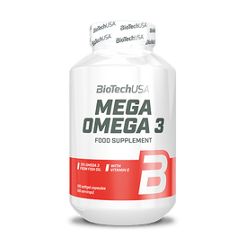 Mega Omega 3 - 180 Softgel Kapseln - BiotechUSA